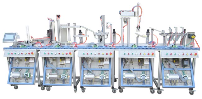 HYRX-1C型MPS機(jī)電一體化柔性生產(chǎn)線加工實(shí)訓(xùn)系統(tǒng)(5站）