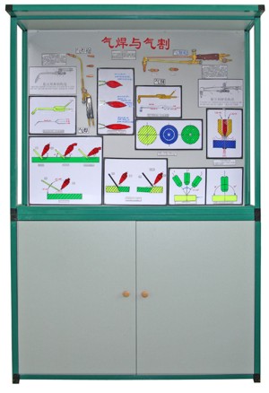 HY-HM10焊、鉚工工藝學示教陳列柜