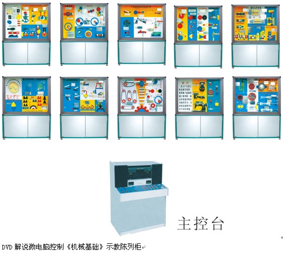 HY-810JC型《機械基礎》示教陳列柜